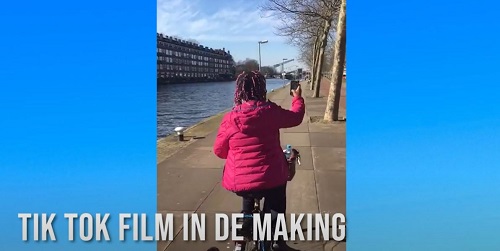 Coronavlog 7 Sara maakt Tik Tok film