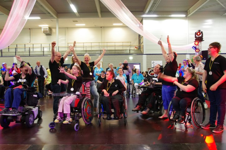 Showdance rolstoeldanswedstrijd